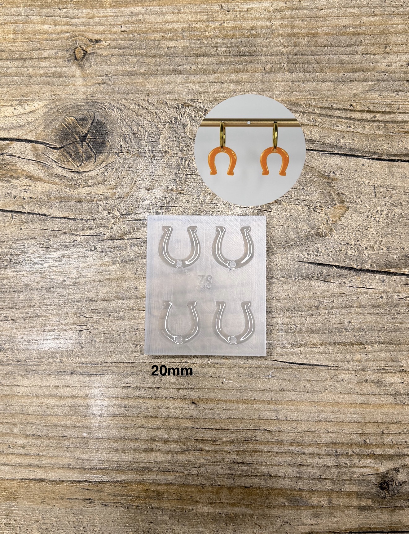 Moule Fer à cheval 20mm