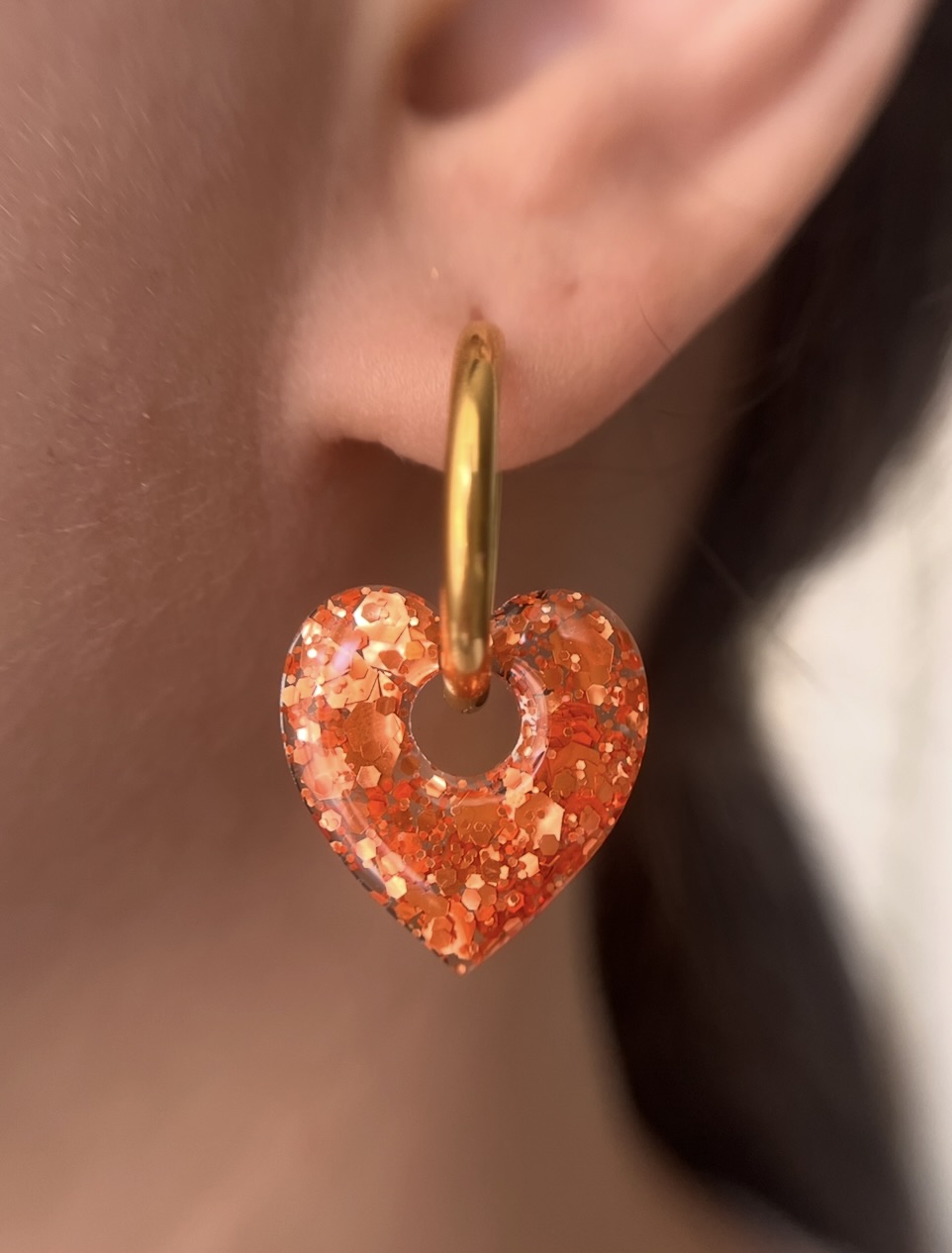 Coeur orange
