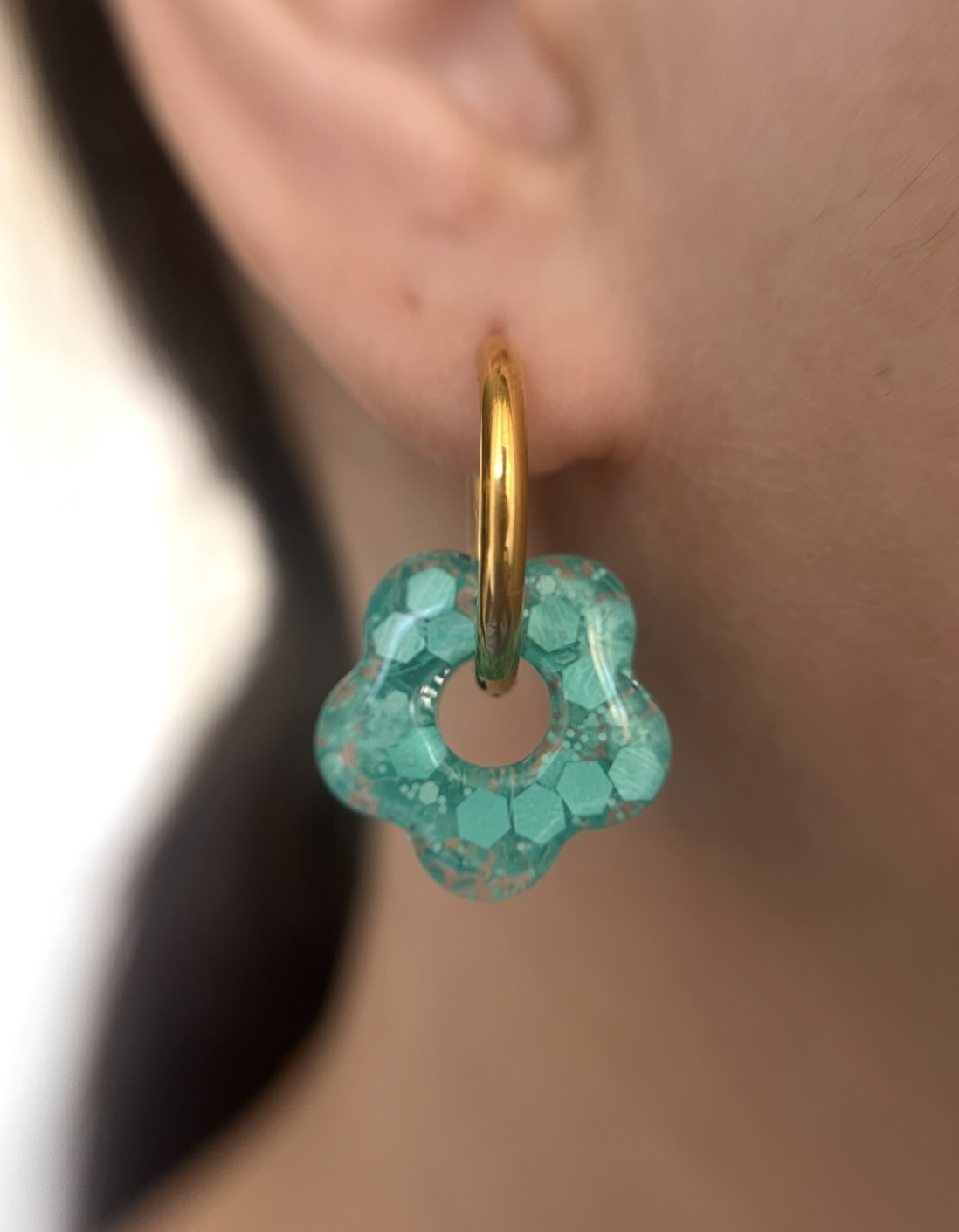 Flower Turquoise