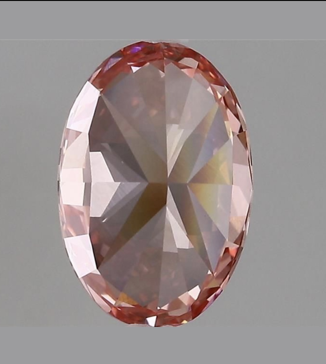 Diamant synthétique Fancy vive Pink