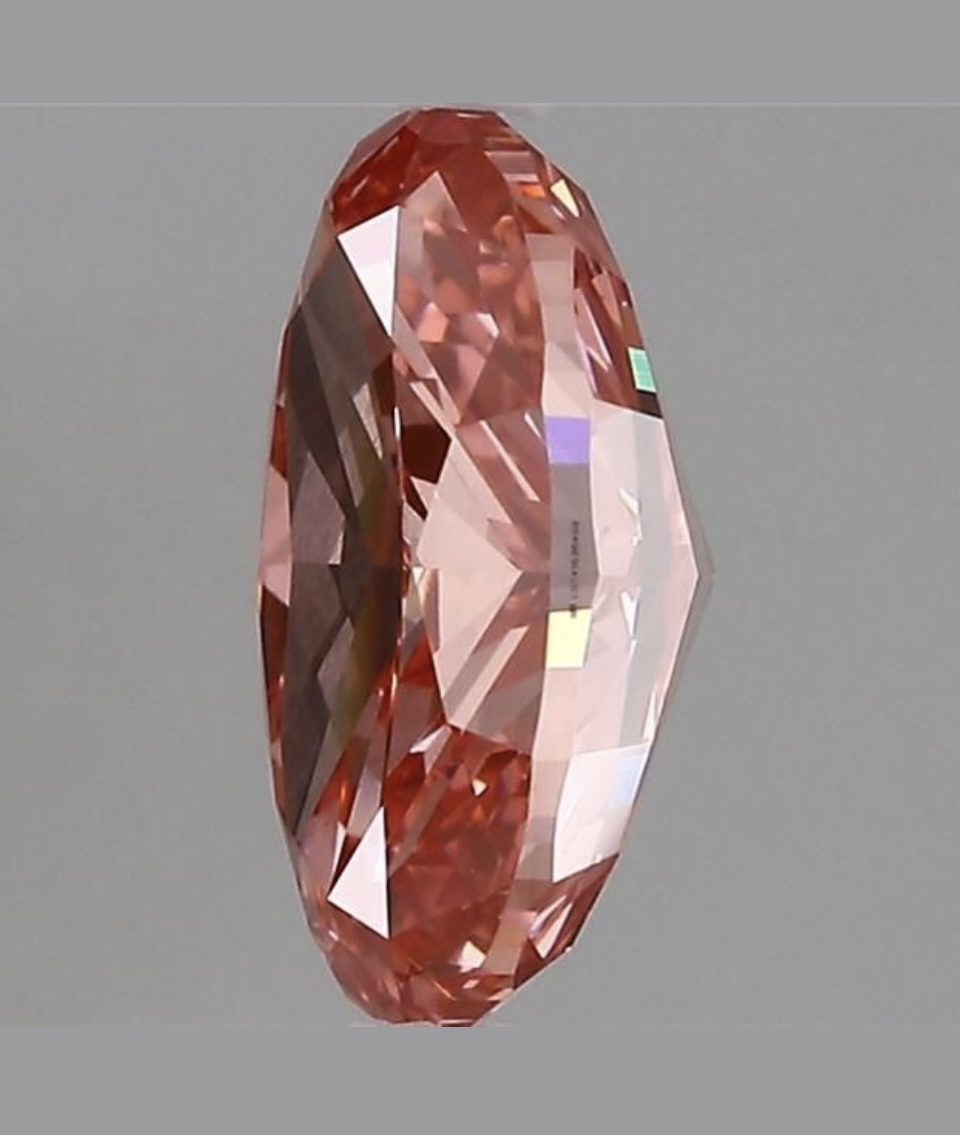 Diamant synthétique Fancy vive Pink