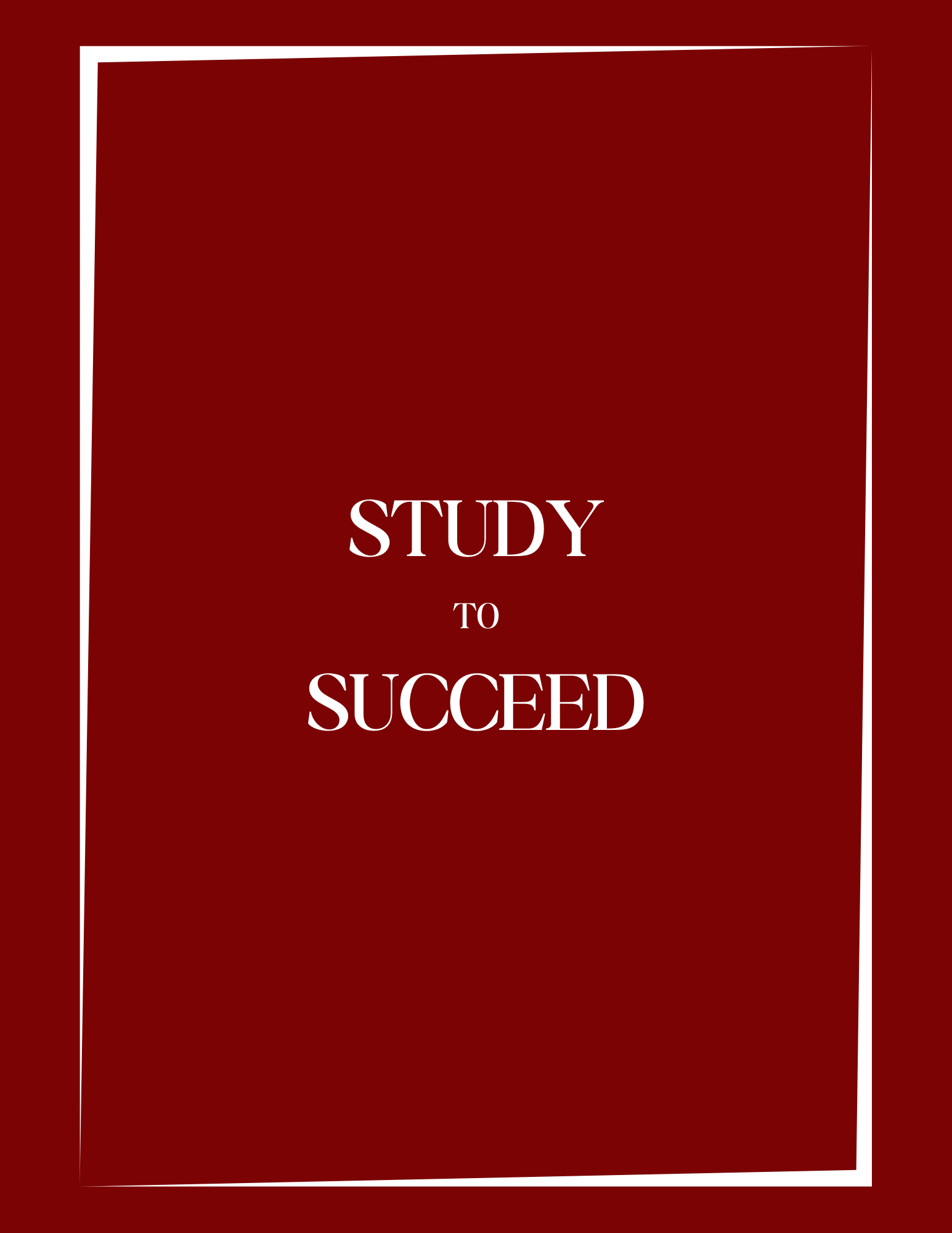 Study To Succeed