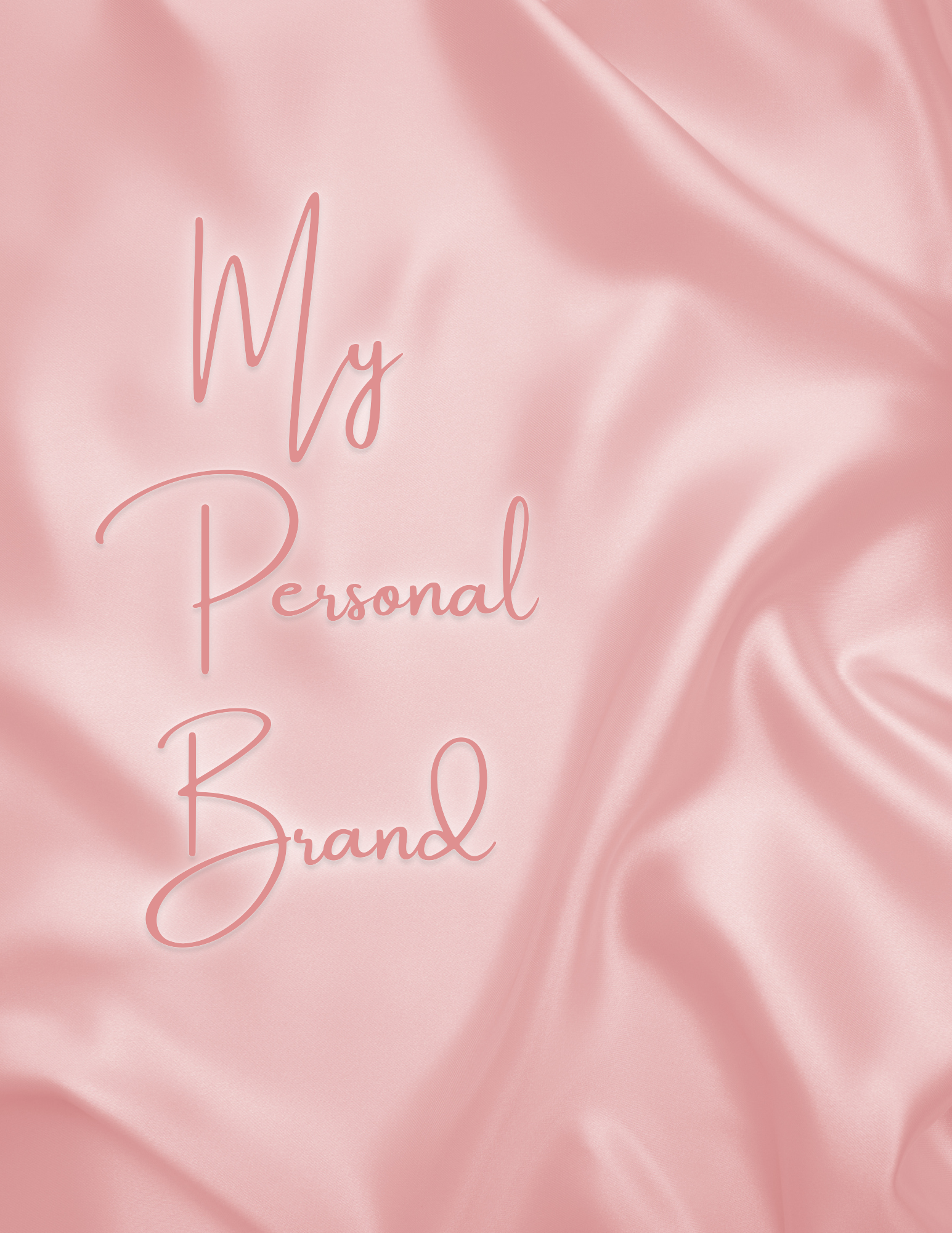 My Personal Brand Planner