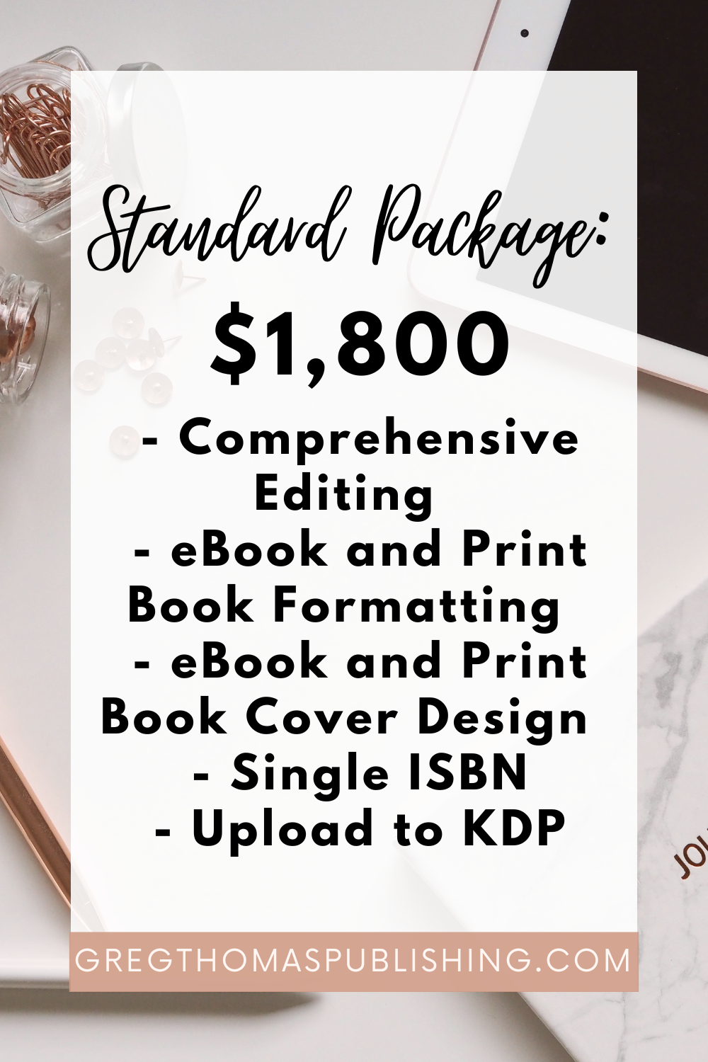 Standard Package (Book Publishing)