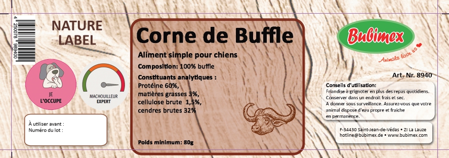 Corne de buffle xxl vrac