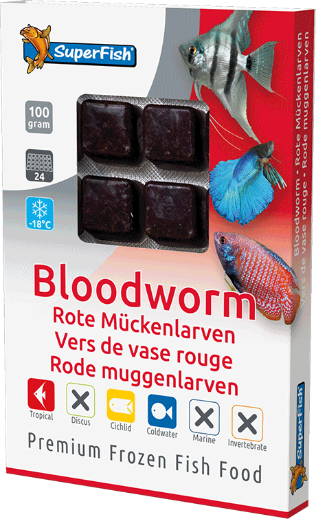 Superfish aliments congelés poissons & tortues