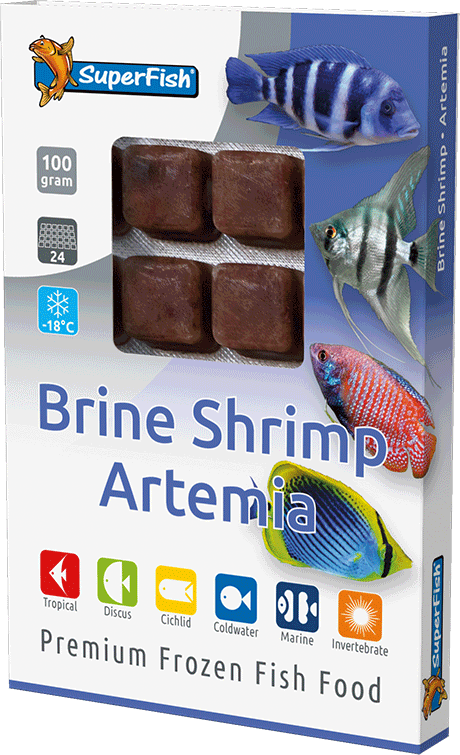 Superfish aliments congelés poissons & tortues