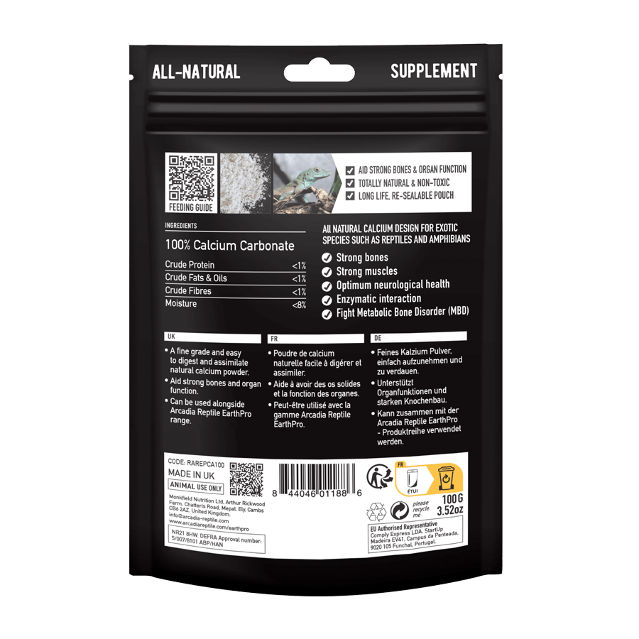 Arcadia earth pro Calcium