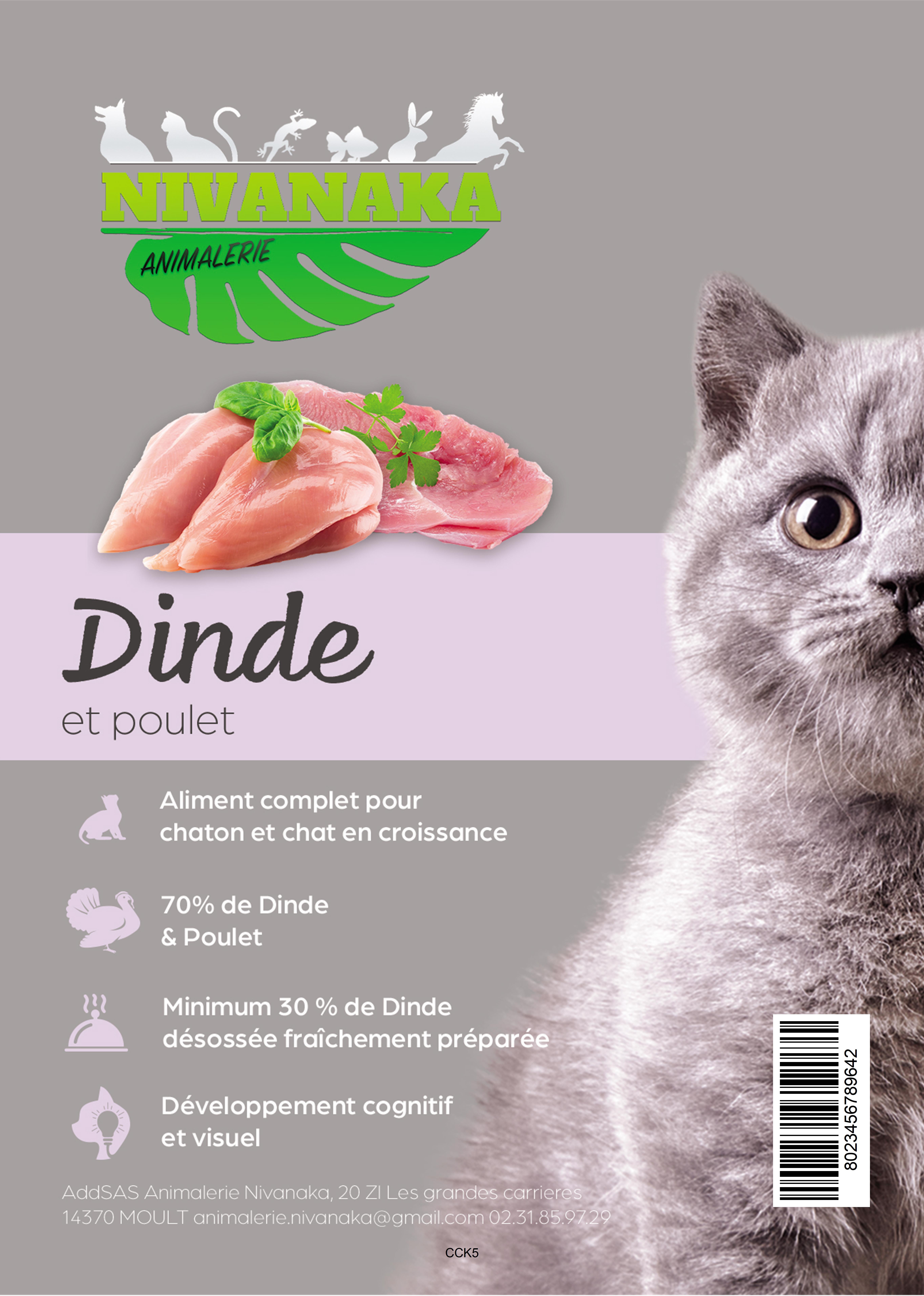 Croquettes chaton en croissance