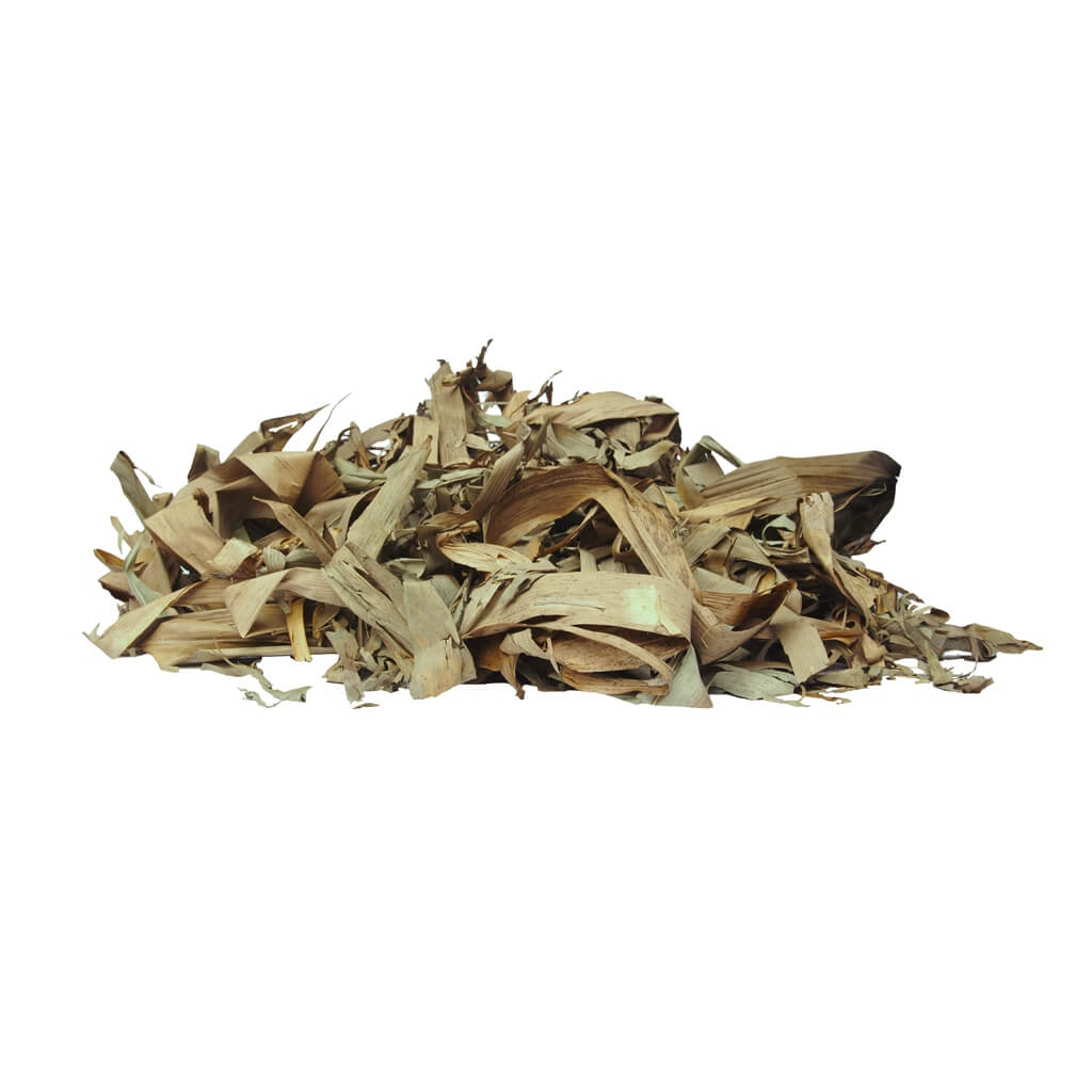 Litière de feuilles de bambou