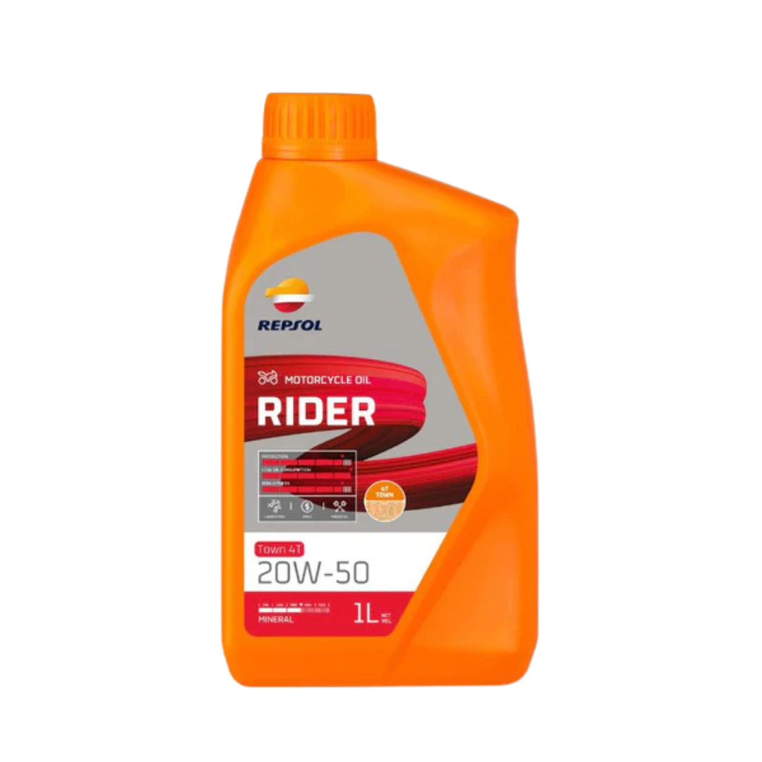 ACEITE REPSOL RIDER TOWN 4T 20W50 