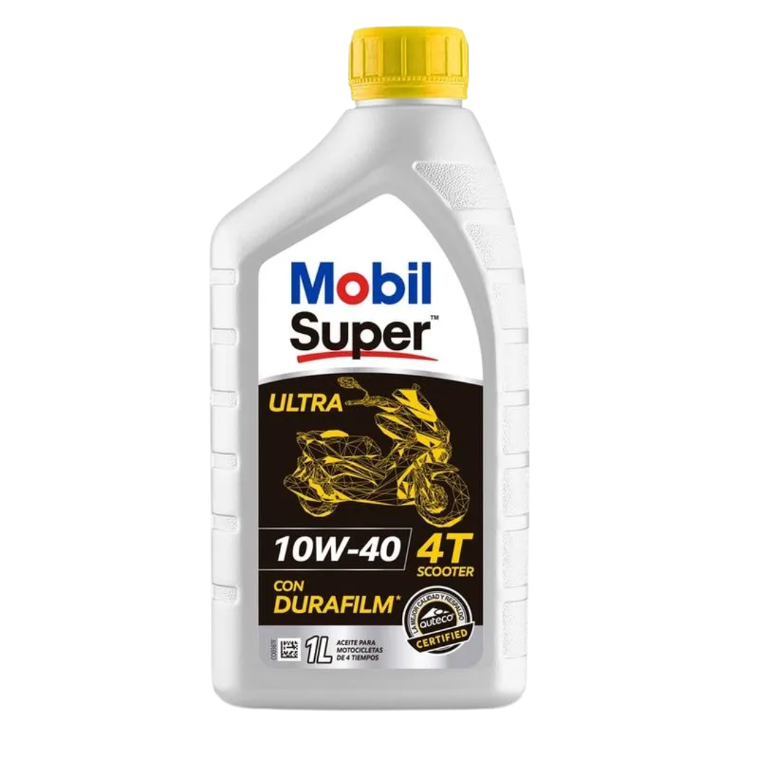 ACEITE MOBIL SUPER ULTRA SCOOTER 10W40