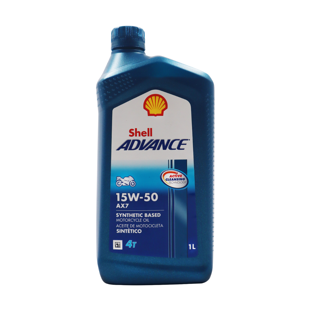 ACEITE SHELL ADVANCE 15W50 AX7