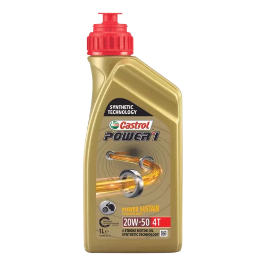 ACEITE CASTROL POWER 1 20W50 SINTETICO