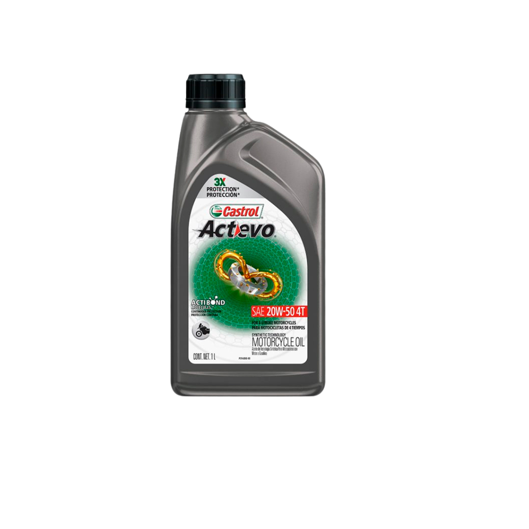 ACEITE CASTROL ACTEVO 2OW50 SEMISINTETICO 