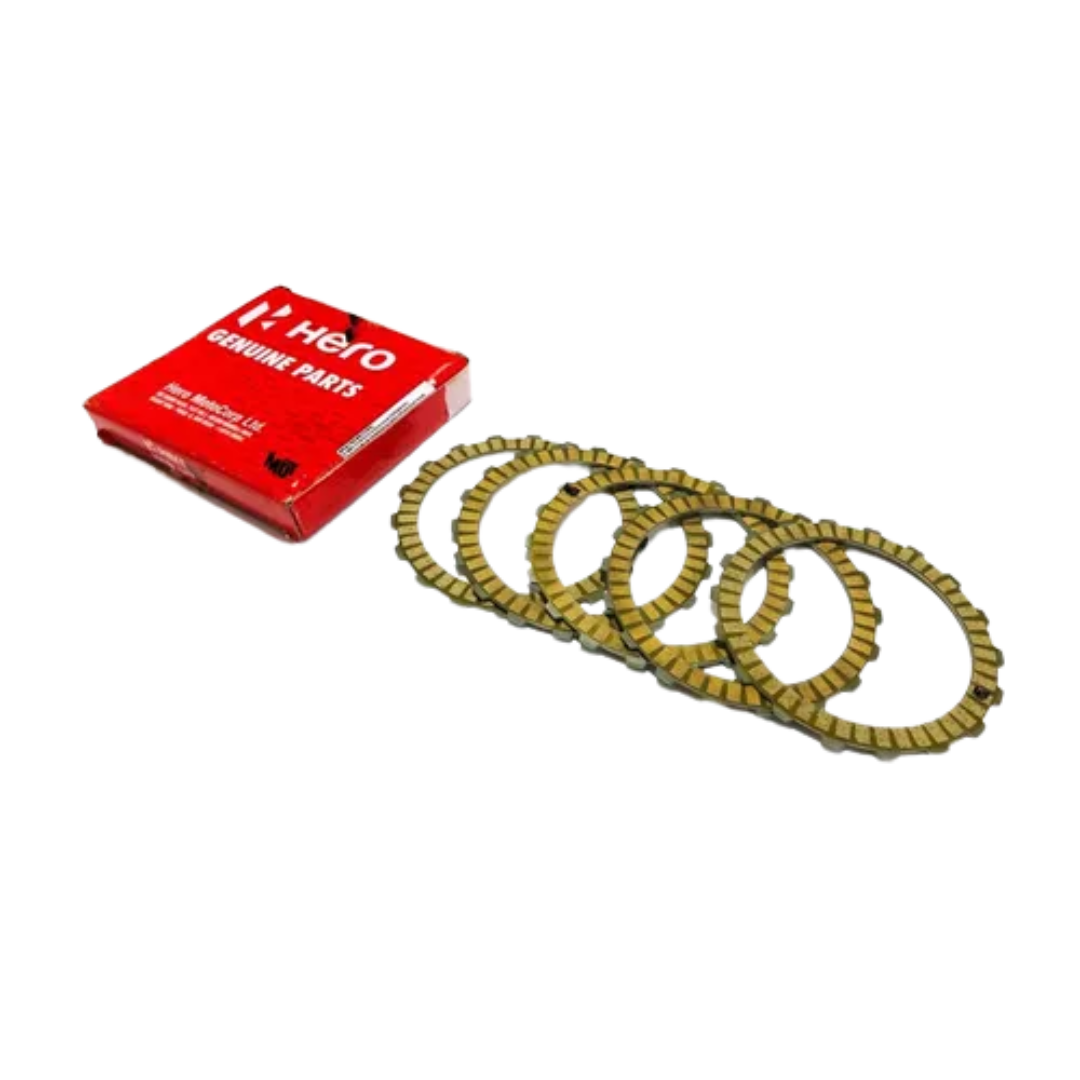 KIT DISCOS CLUTCH HERO IGNITOR 125 / GLAMOUR 125 / JETIX 125 ORIGINAL