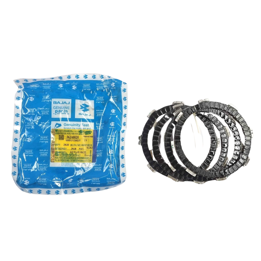 KIT DISCOS CLUTCH BAJAJ PLATINO 125 / XCD 125 ORIGINAL