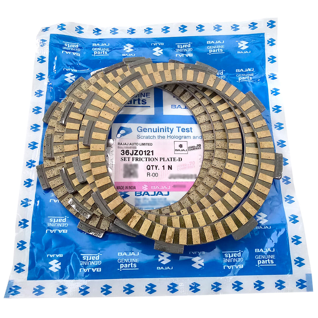 KIT DISCOS CLUTCH BAJAJ PULSAR NS 150 / PULSAR NS 160 / PULSAR NS 160FI / DISCOVER 150ST / DISCOVER 150STF ORIGINAL
