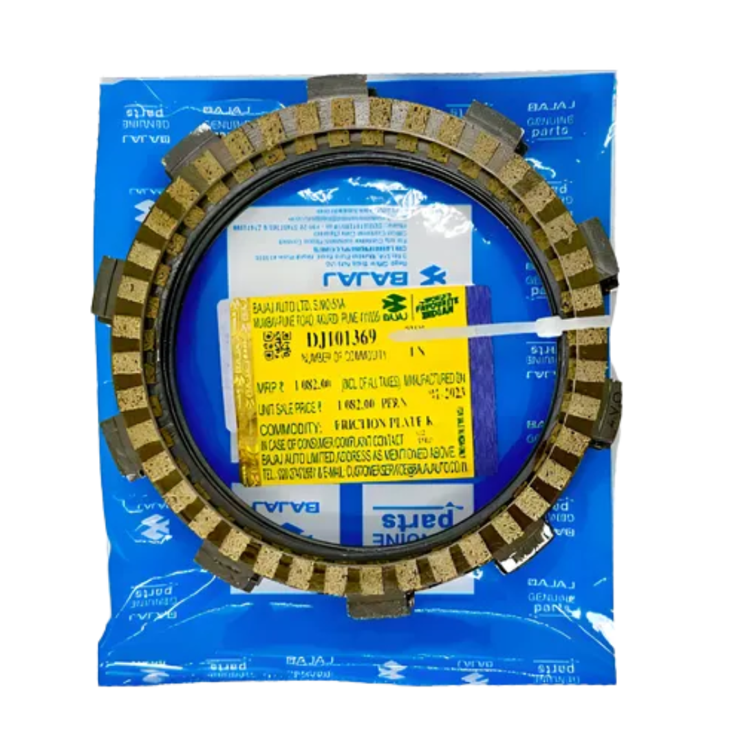 KIT DISCOS CLUTCH BAJAJ PULSAR 180UG / PULSAR 180GT / PULSAR 220 ORIGINAL