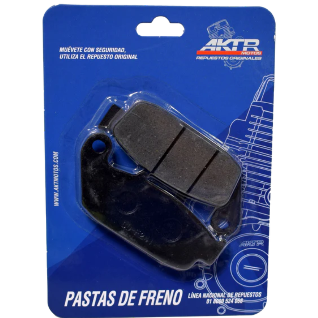 PASTILLAS FRENO TRASERO AKT TTX 180 / TT DS200 /  TTR 200NS / TTR 200 / TTX 180 ORIGINAL