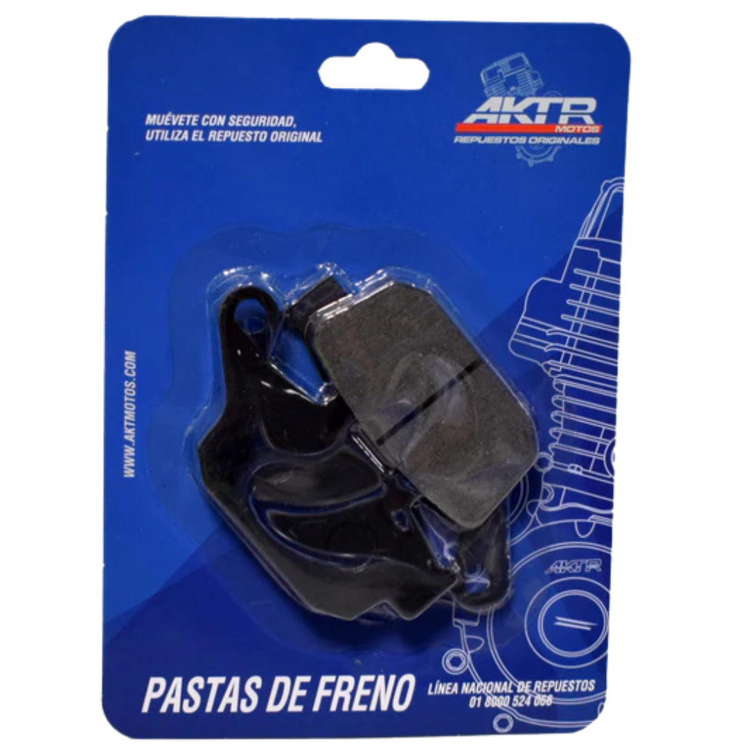 PASTILLA FRENO TRASERO AKT RTX 150 / TT ADVENTURE 250 / CR5 200 / CR4 200 / CR4 162 ORIGINAL