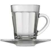 Xícara com Pires - 90ml (transparente)