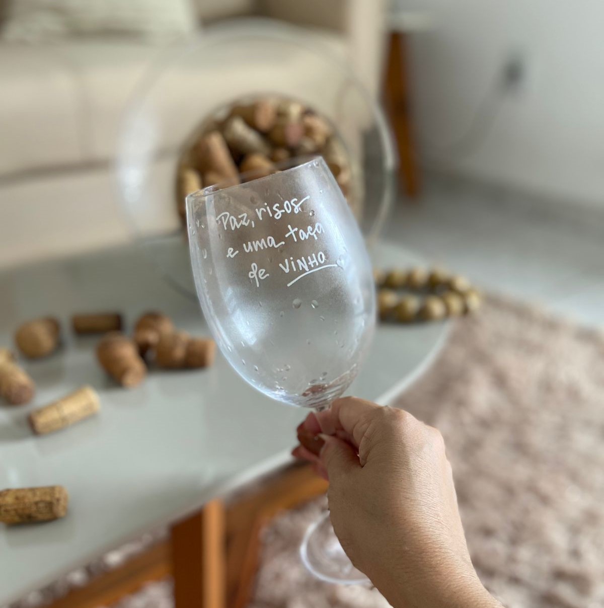 Taça de Cristal Vinho - 580ml