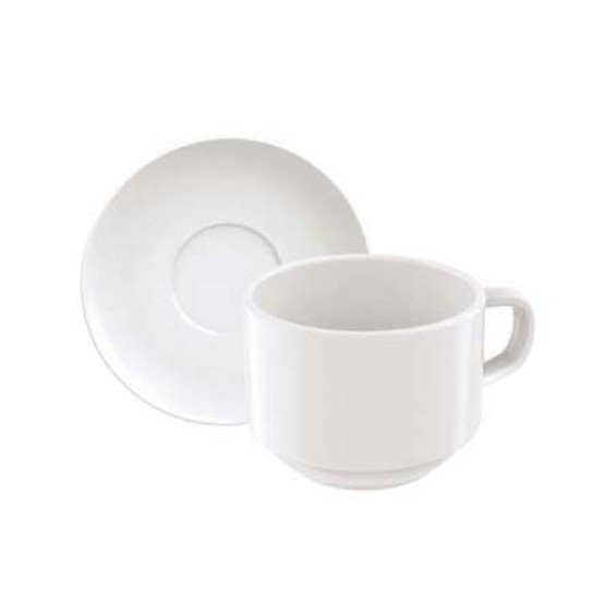 Xícara com pires 90ml - (branca)