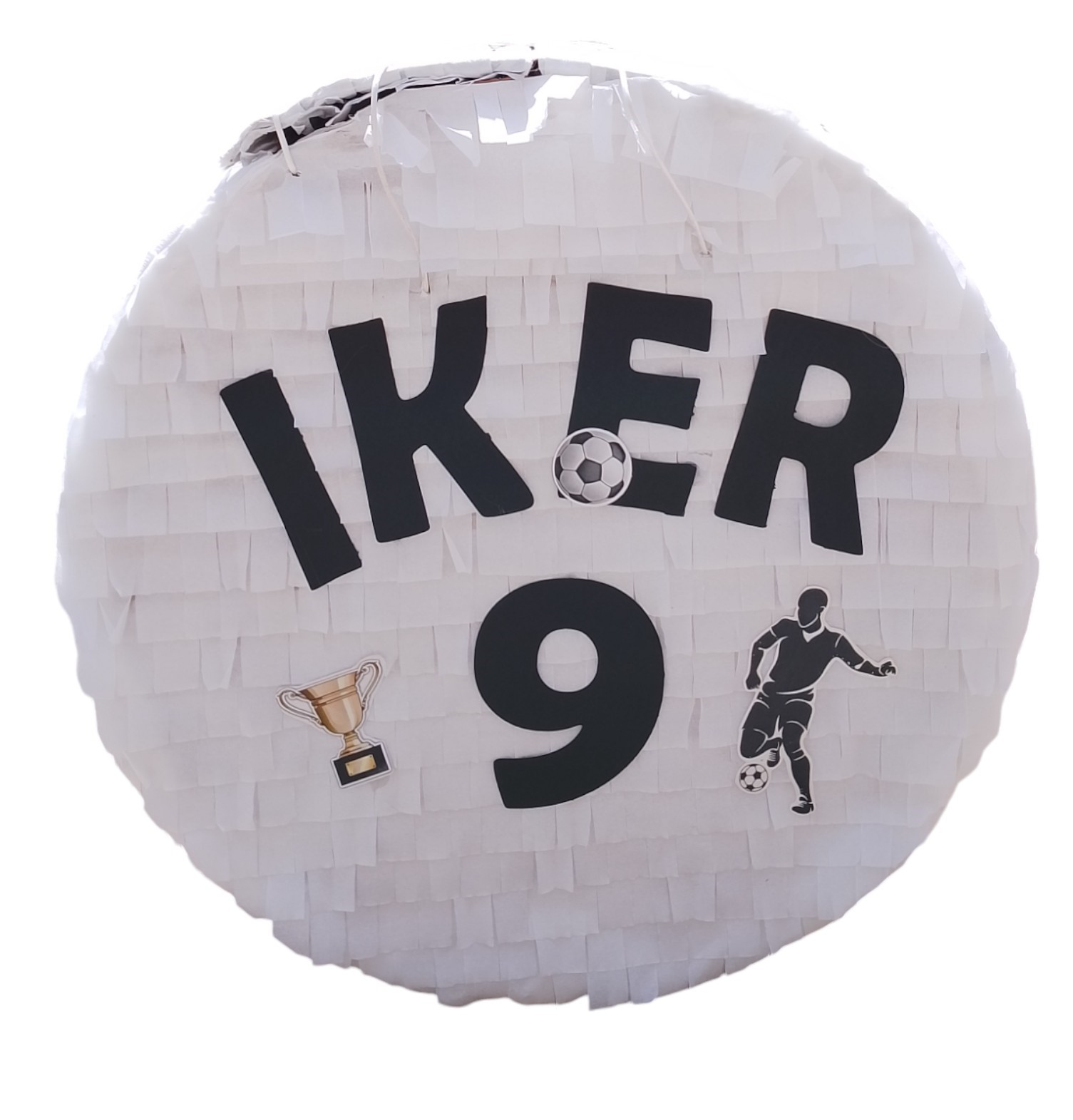 Piñata Redonda de futbol