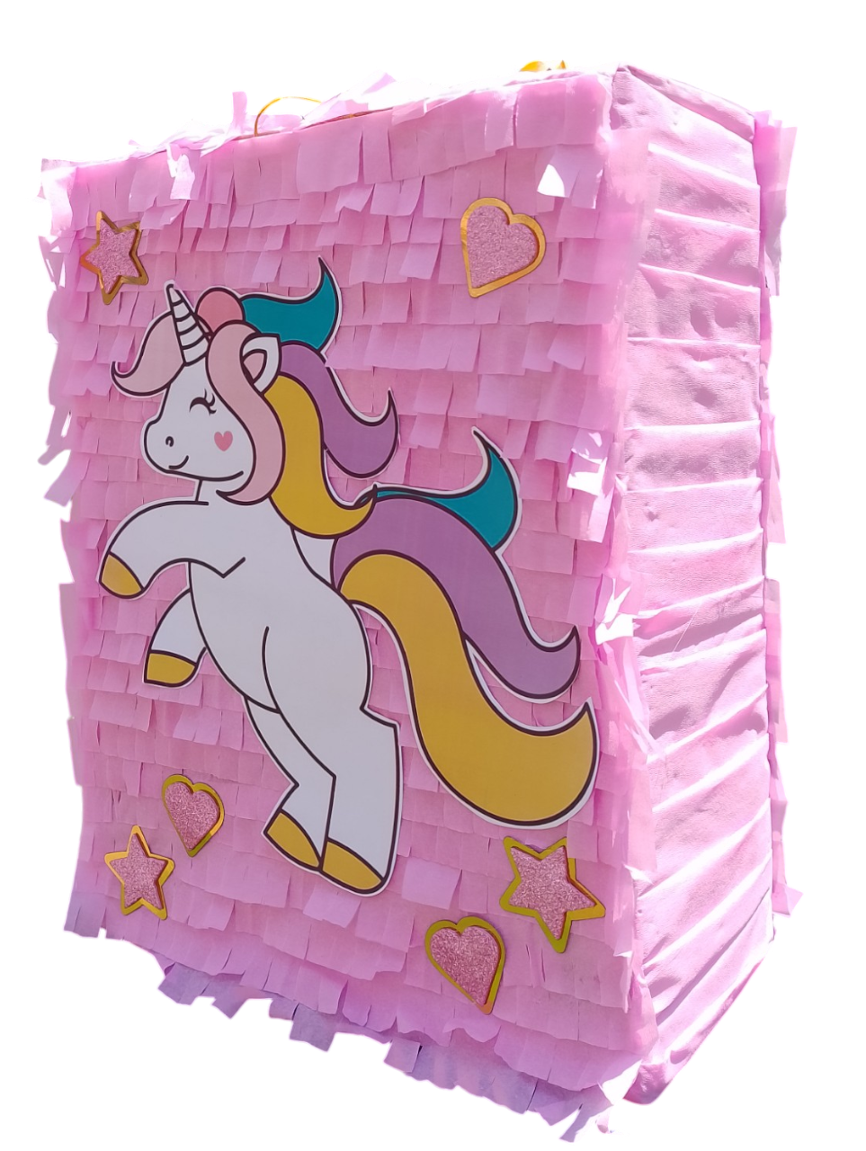 PIÑATA RECTANGULAR UNICORNIO