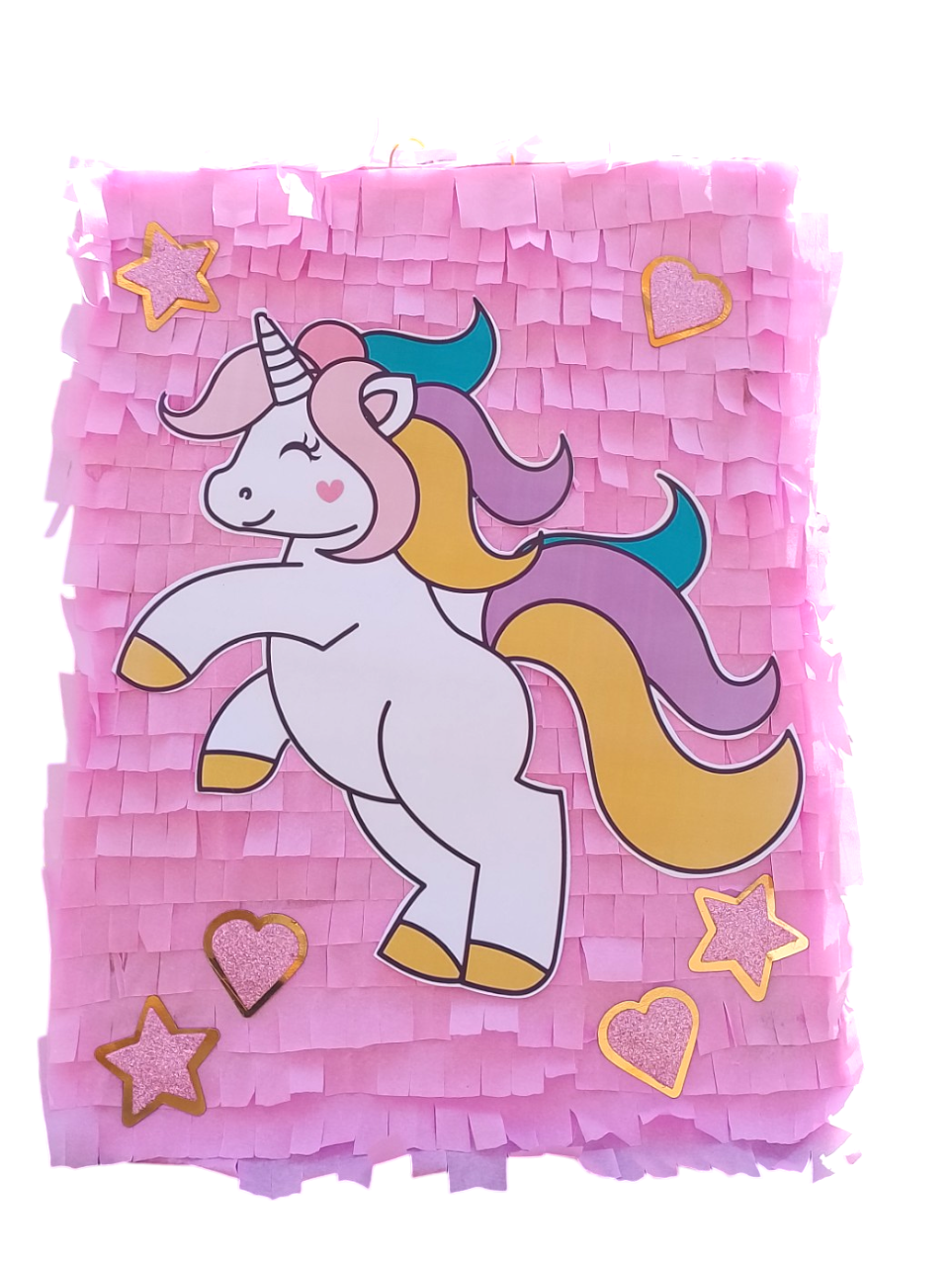 PIÑATA RECTANGULAR UNICORNIO