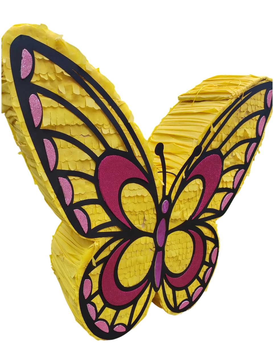 PIÑATA MARIPOSA AMARILLA