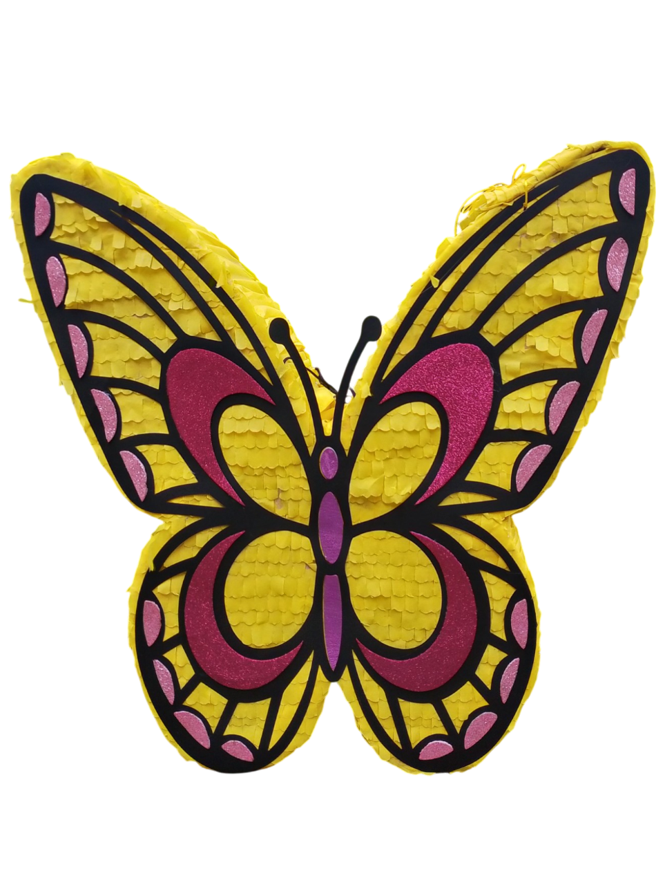 PIÑATA MARIPOSA AMARILLA