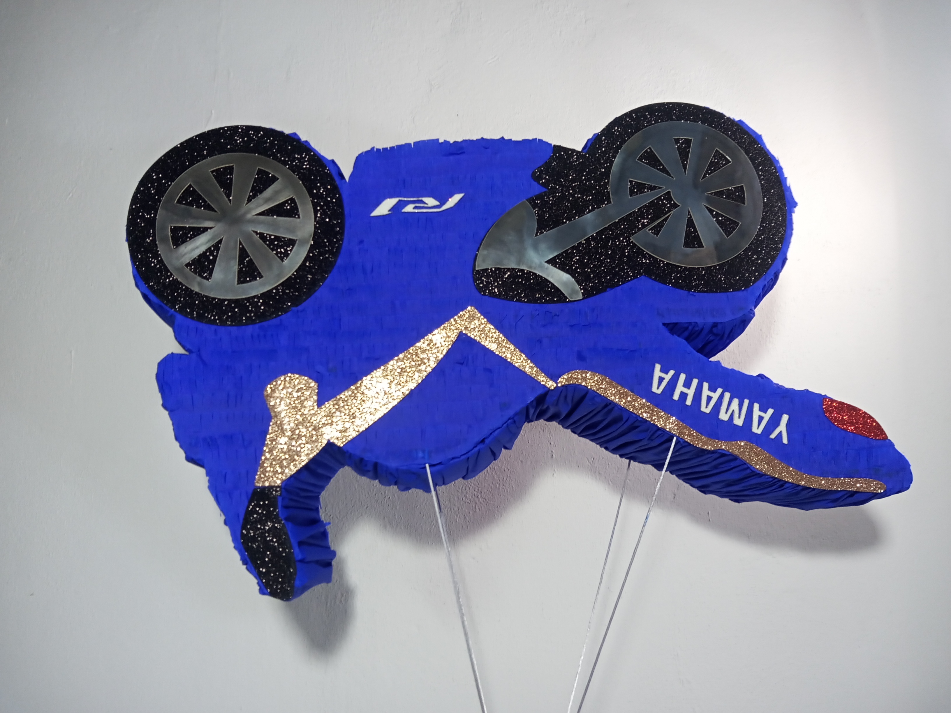 Piñata de motocicleta