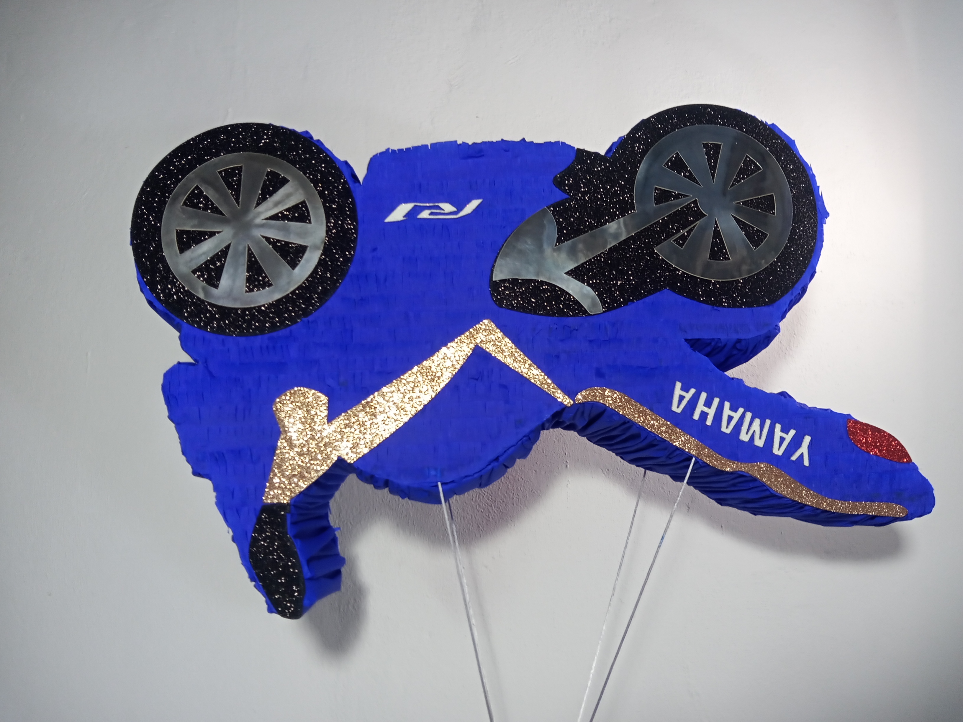 Piñata de motocicleta