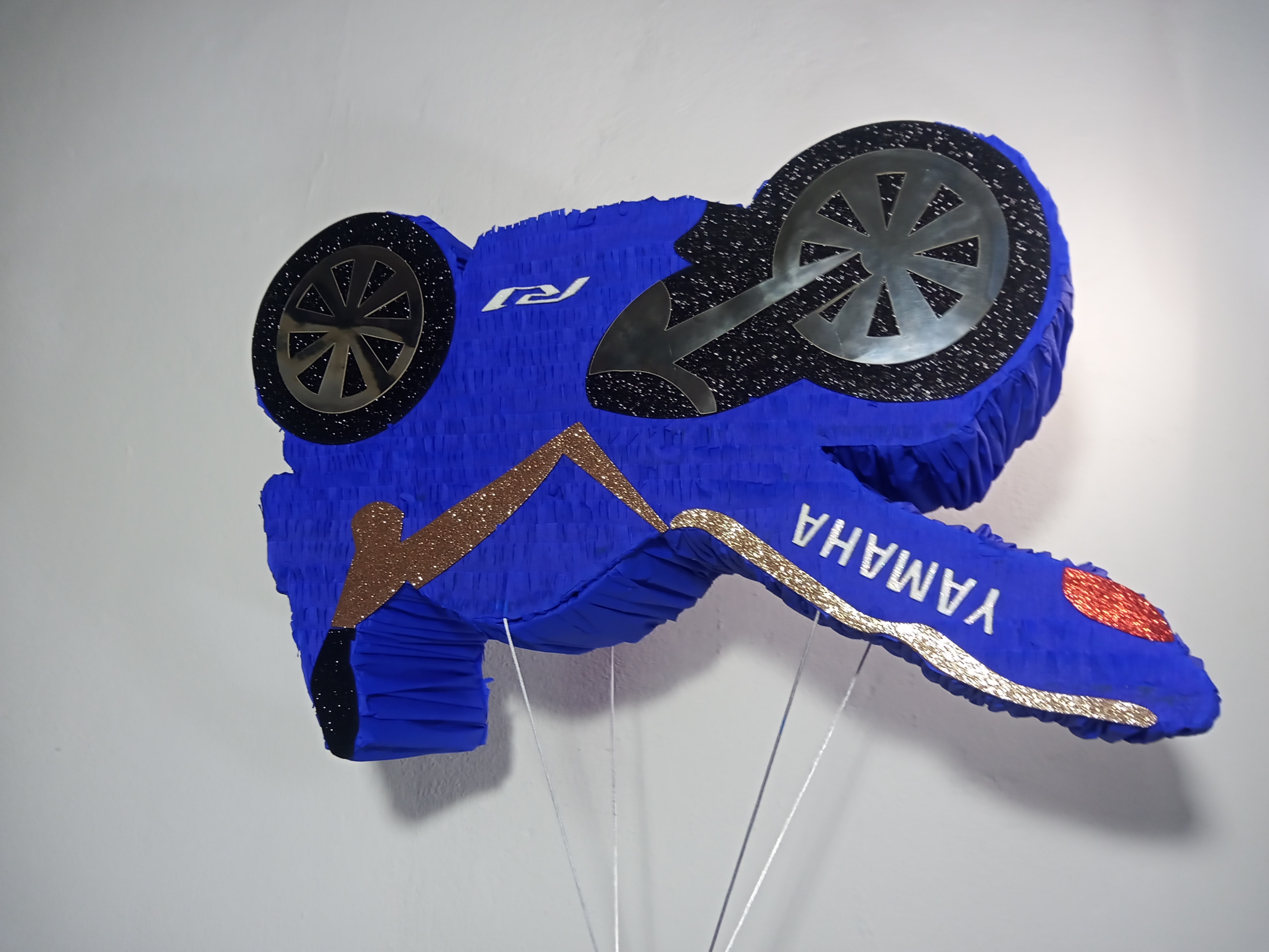 Piñata de motocicleta