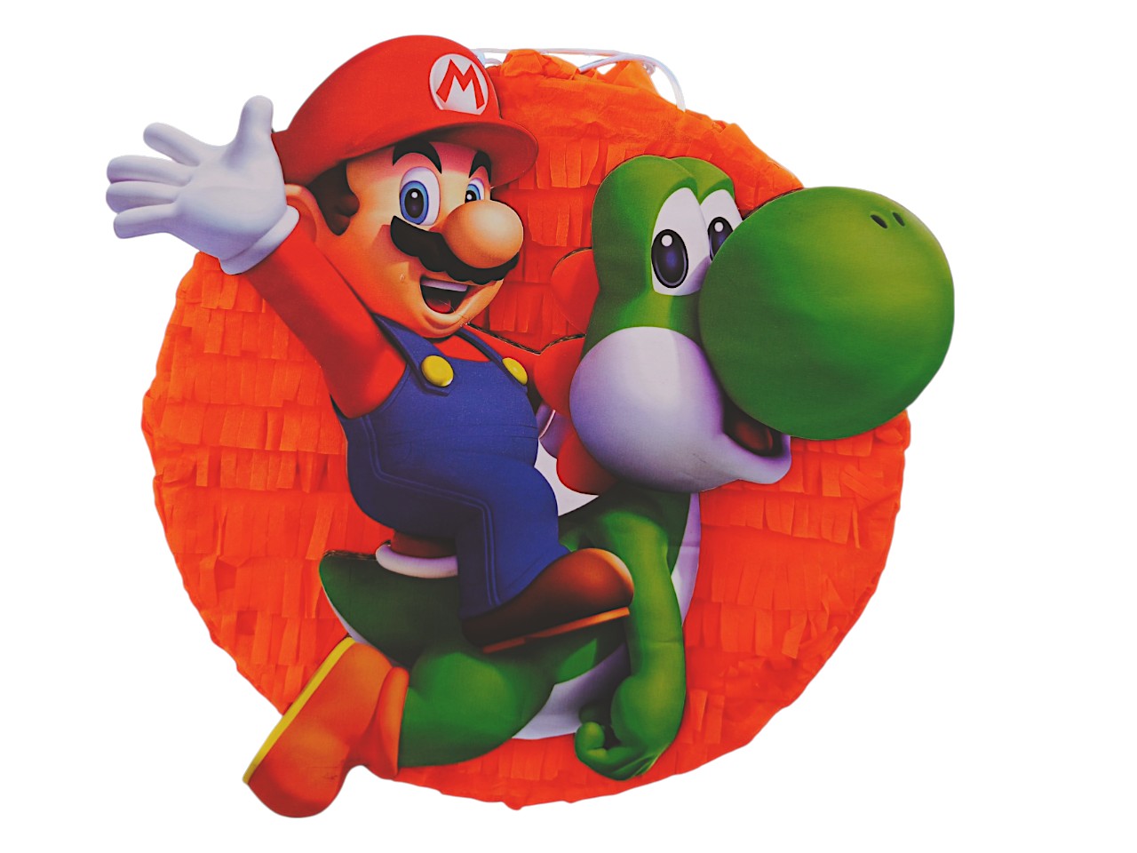 Piñata de Mario y Yoshi 50cm