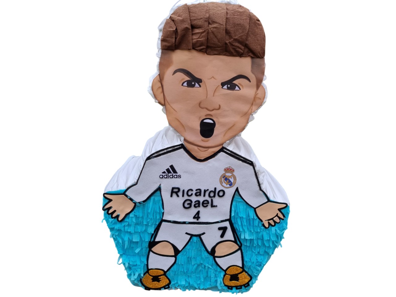 Piñata de futbolista CR7 50cm