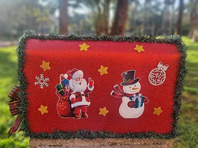 Buzón navideño decorativo