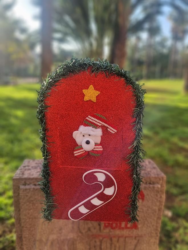 Buzón navideño decorativo