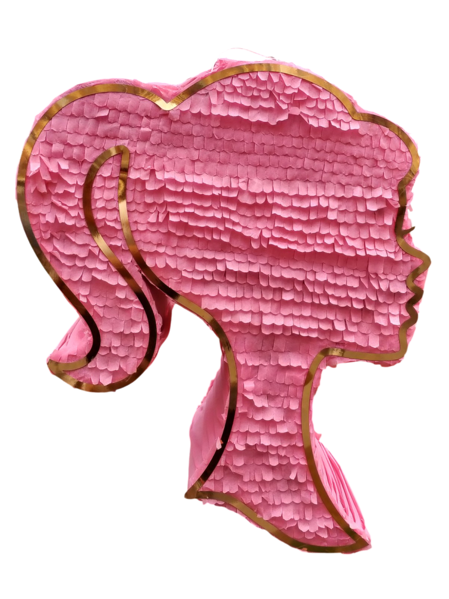 Piñata de perfil de muñeca