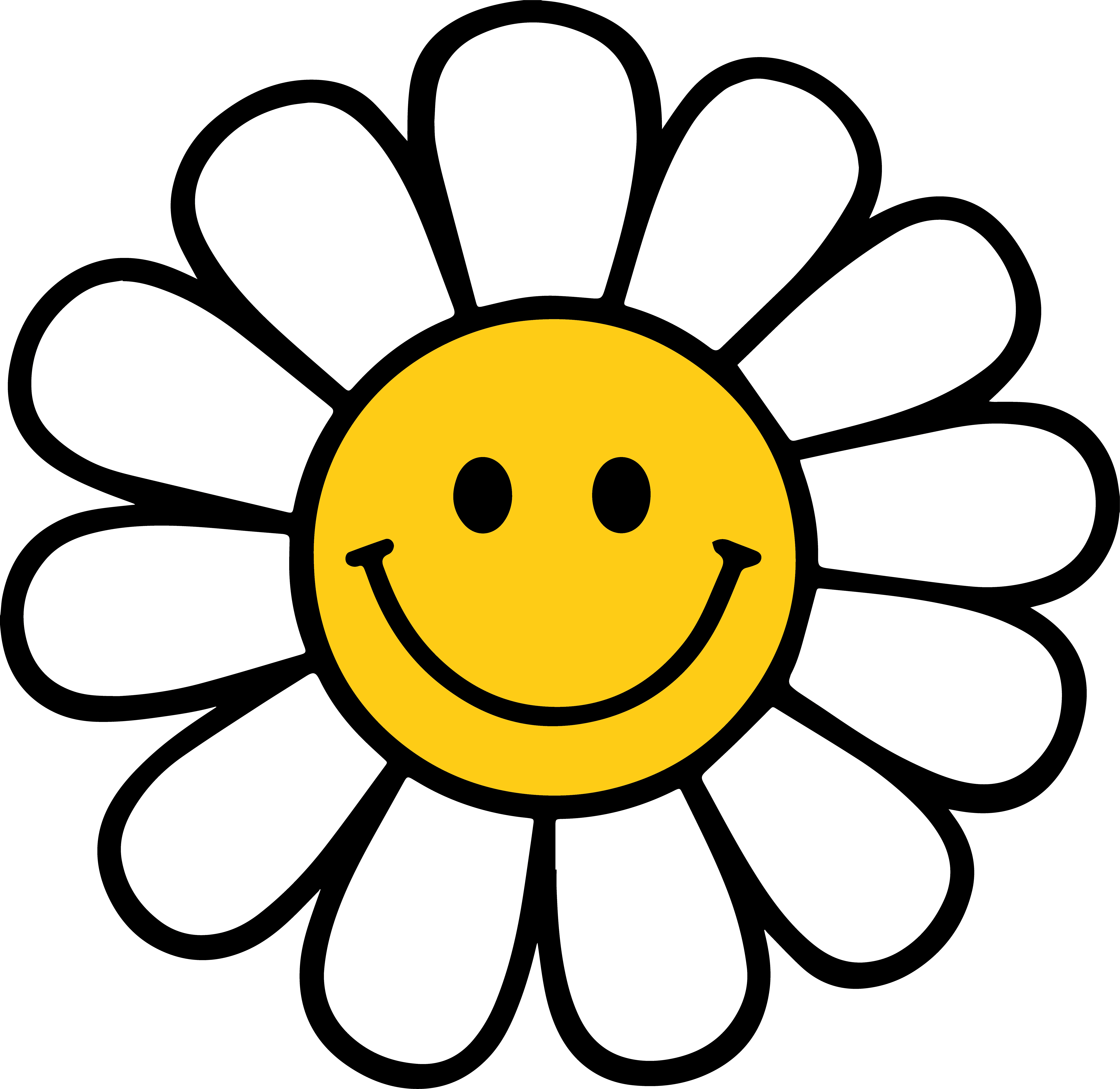 PIÑATA EN FORMA DE FLOR 