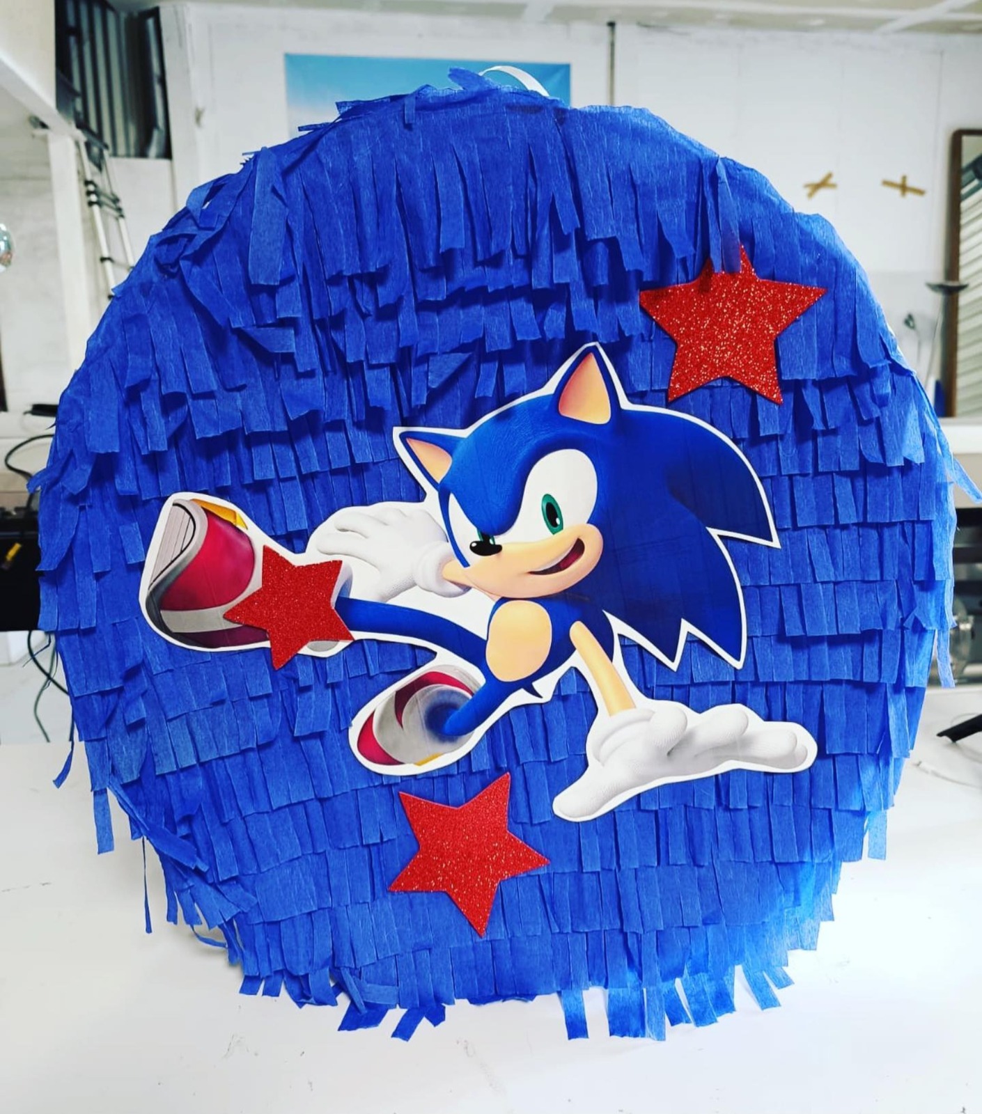PIÑATA CIRCULAR DE SONIC 2