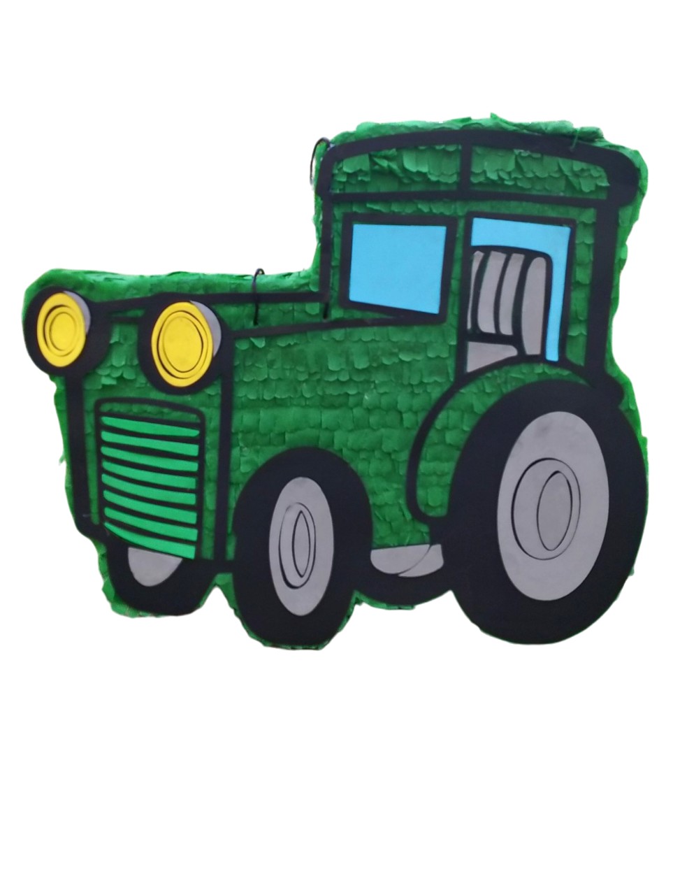 PIÑATA DE TRACTOR VERDE