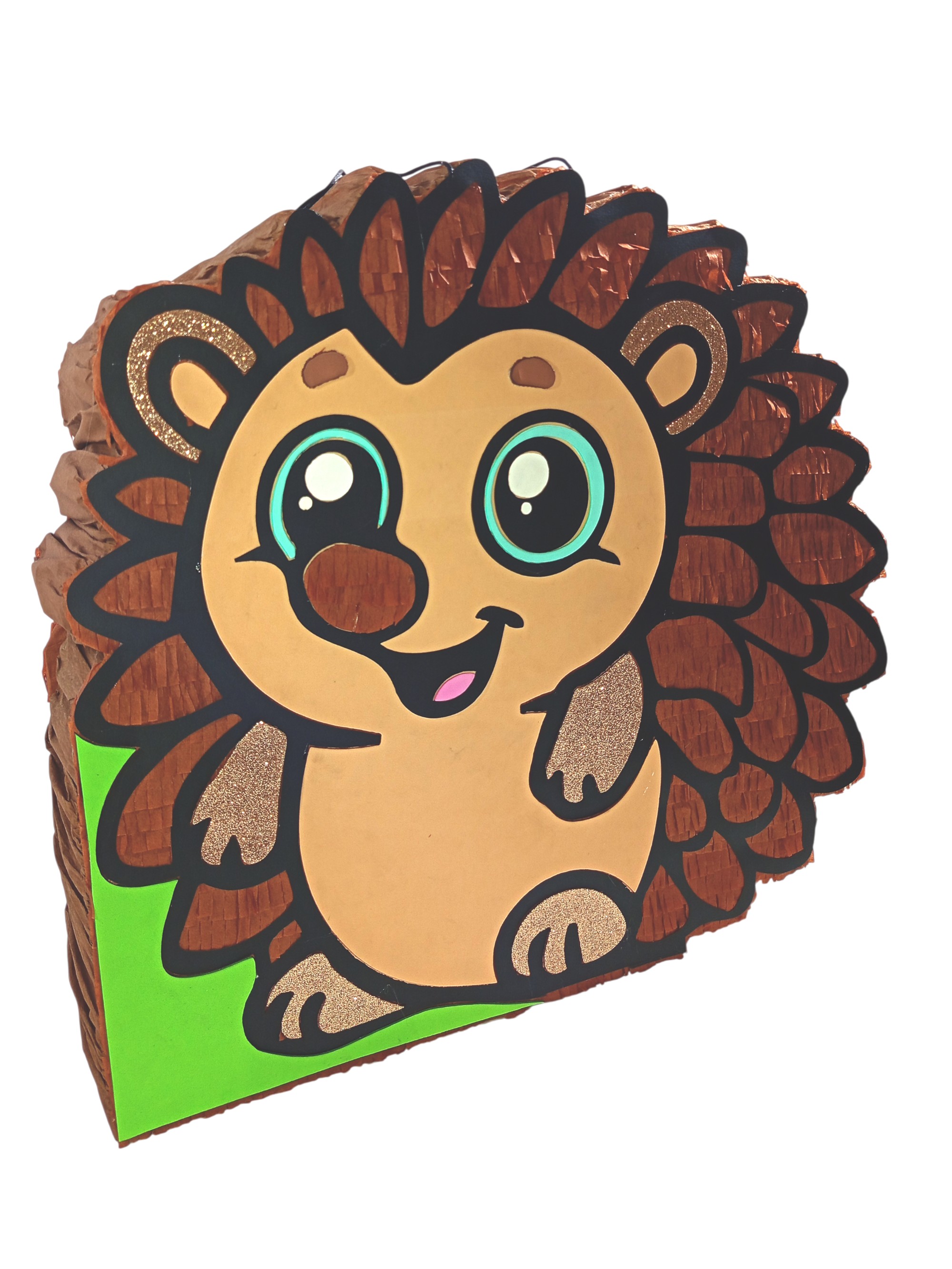 Piñata de erizo kawai