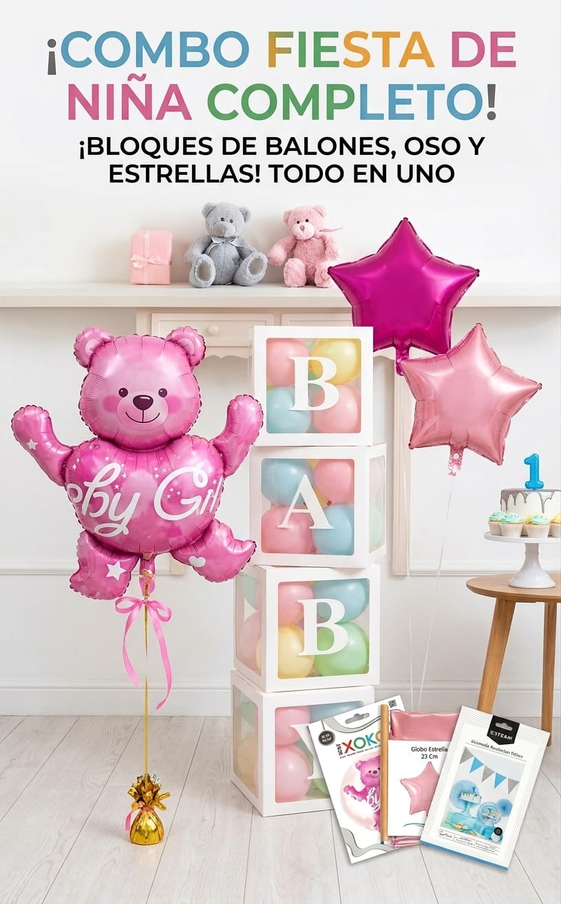 Combo Fiesta Niña Completo