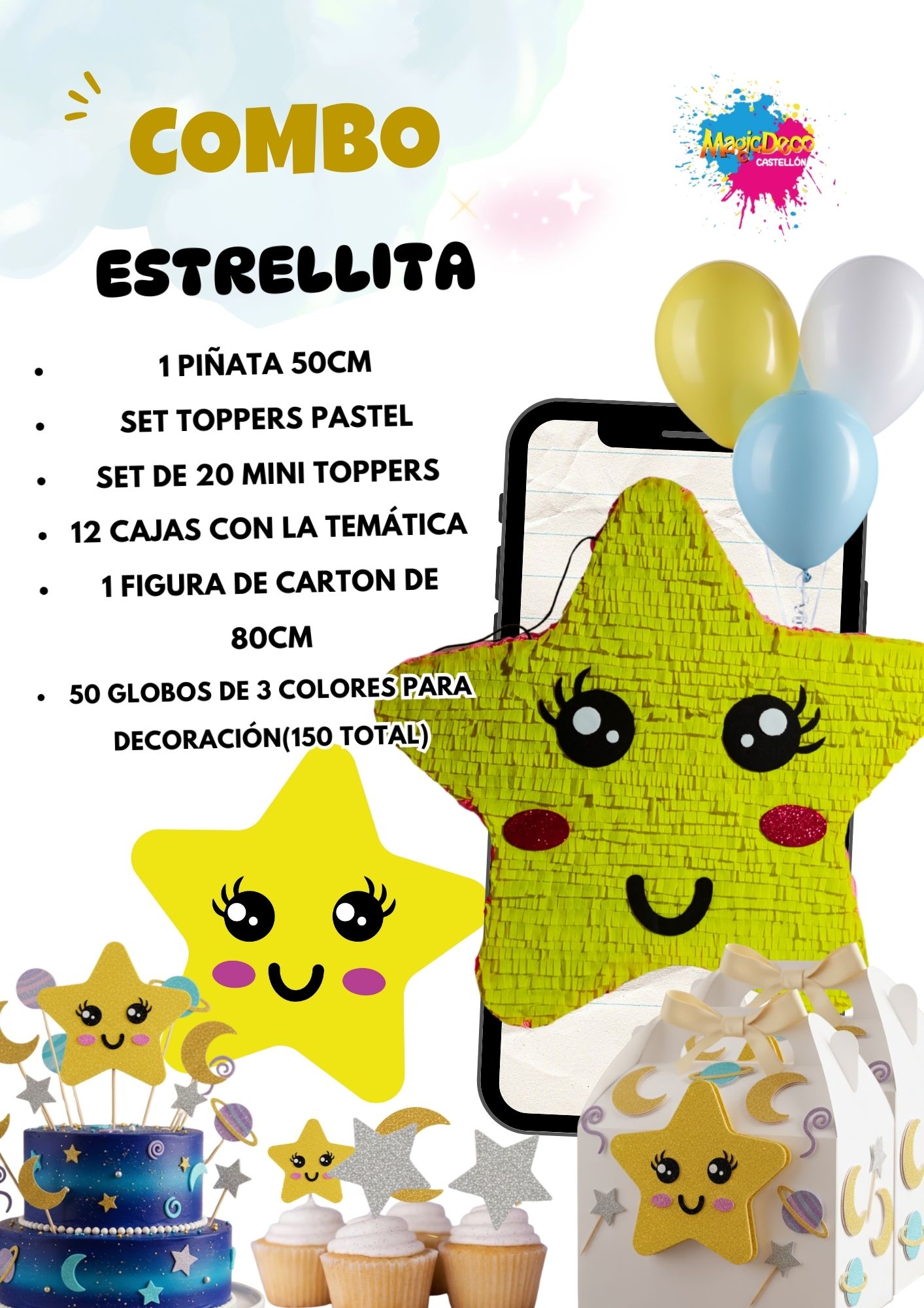 Combo Fiestero Estrellita
