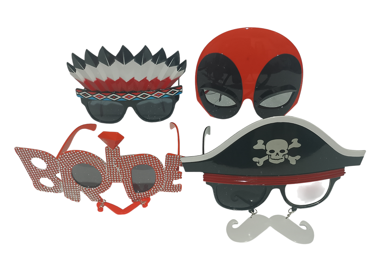 Combo Gafas Divertidas