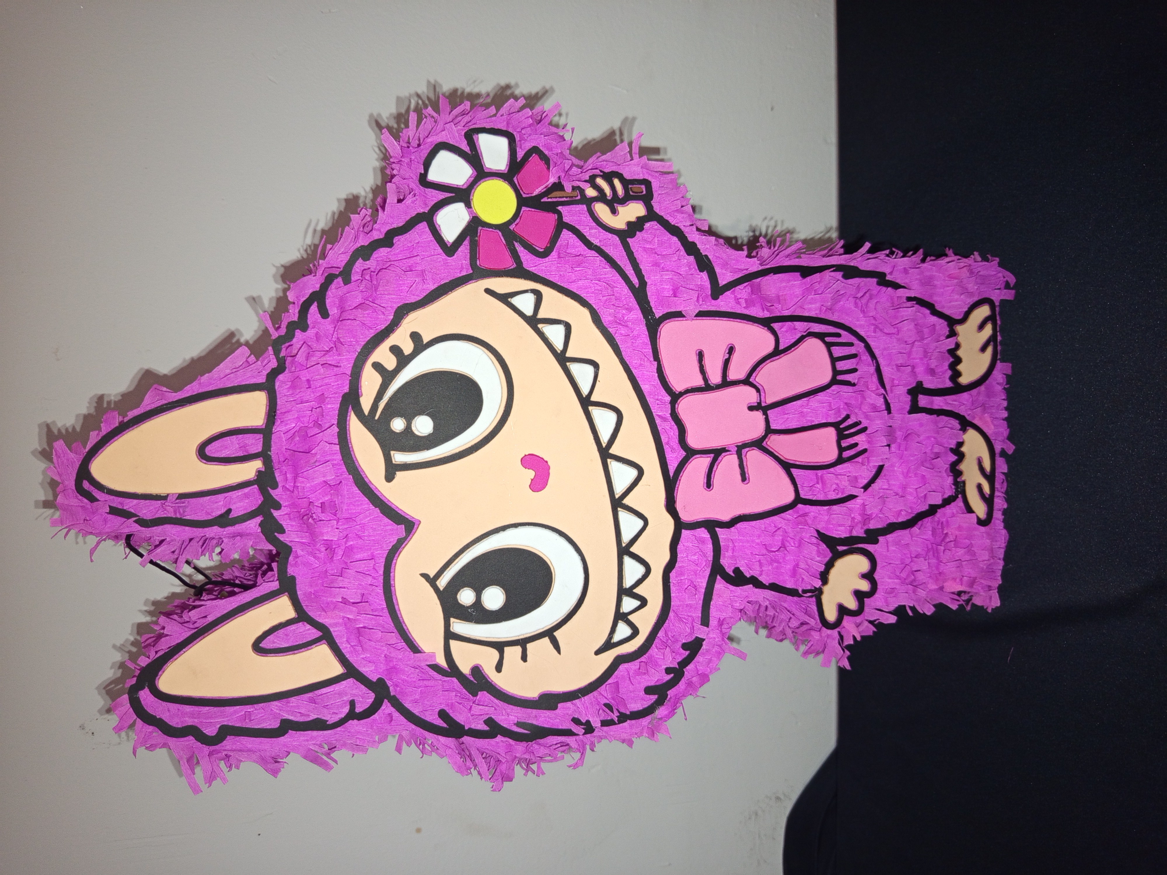 Piñata Labubu Morado 50cm
