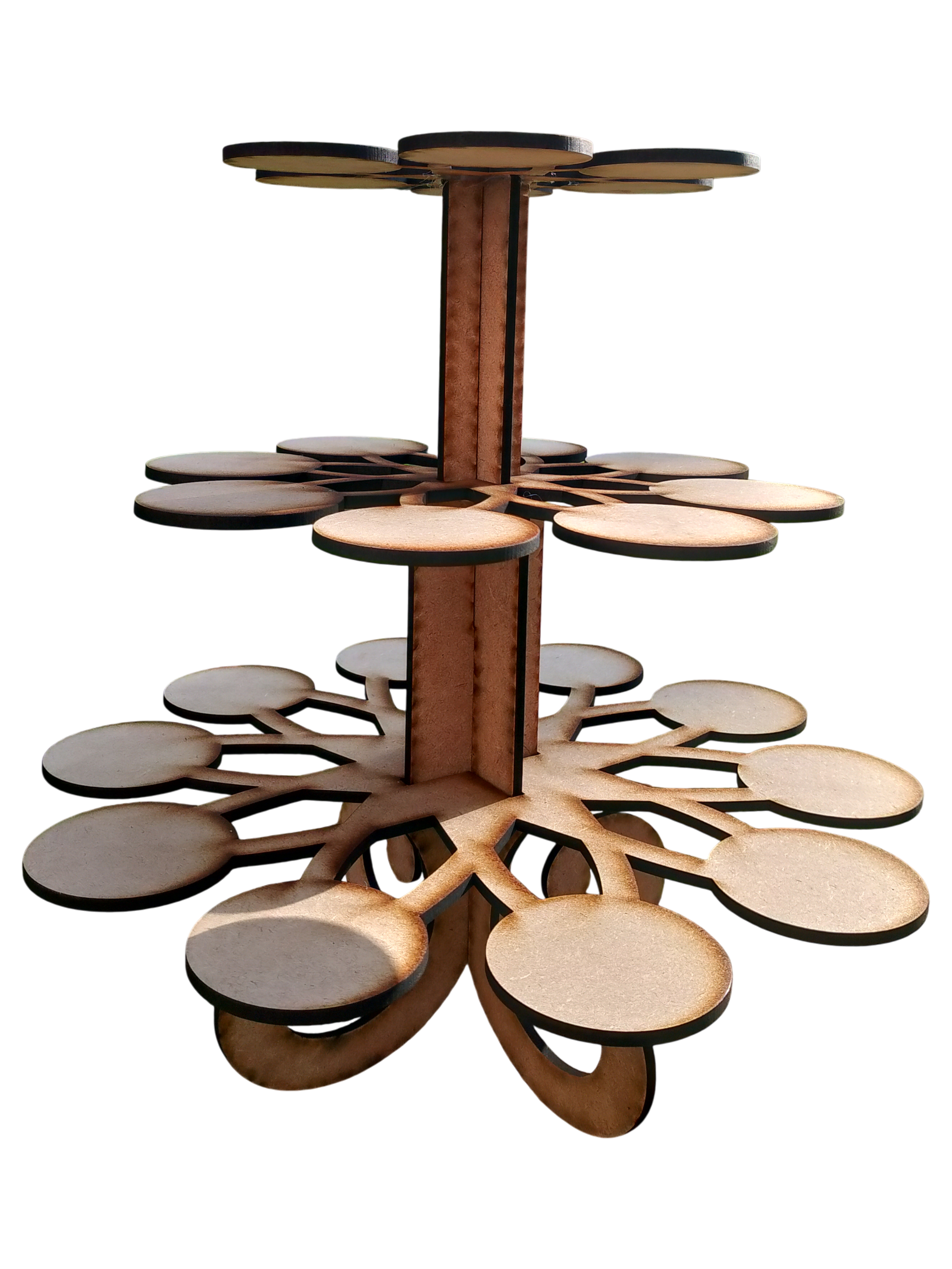 Soporte para cupcakes de mdf de 6mm